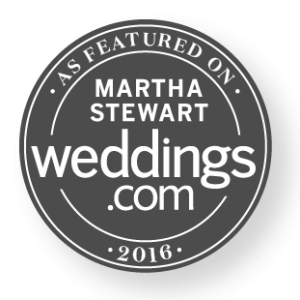 As seen in Martha Stewart Weddings